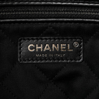 Chanel Shiny Calfskin Quilted Small Chanel 22 Black 8 of 12