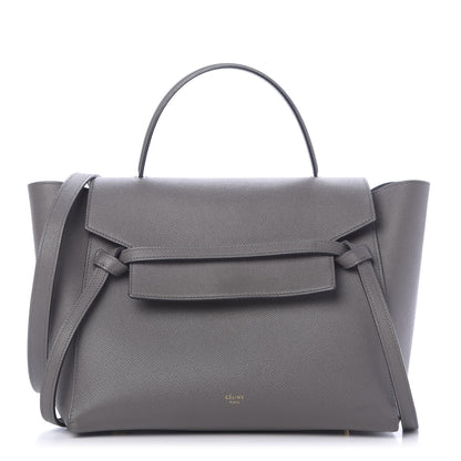 Celine Grained Calfskin Mini Belt Bag Grey 1 of 10