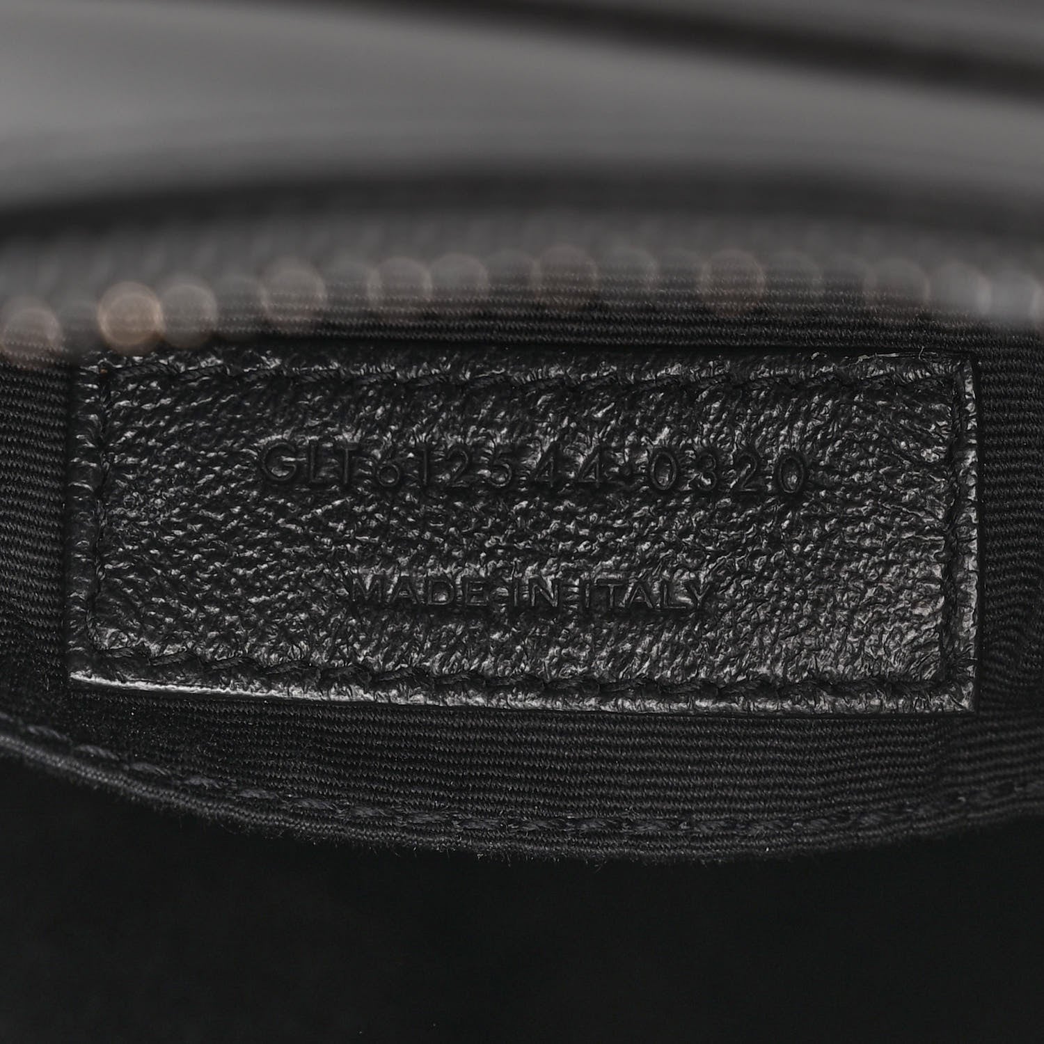 Saint Laurent Calfskin Matelasse Monogram Monochrome Lou Camera Bag Black 7 of 10