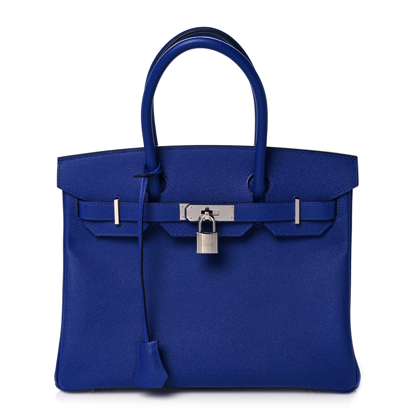 Epsom Birkin 30 Bleu Electrique