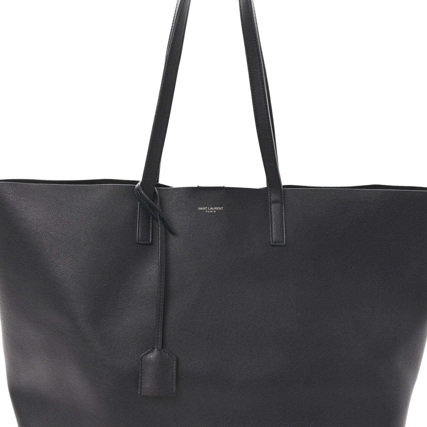 Calfskin Large Shopping Tote Navy