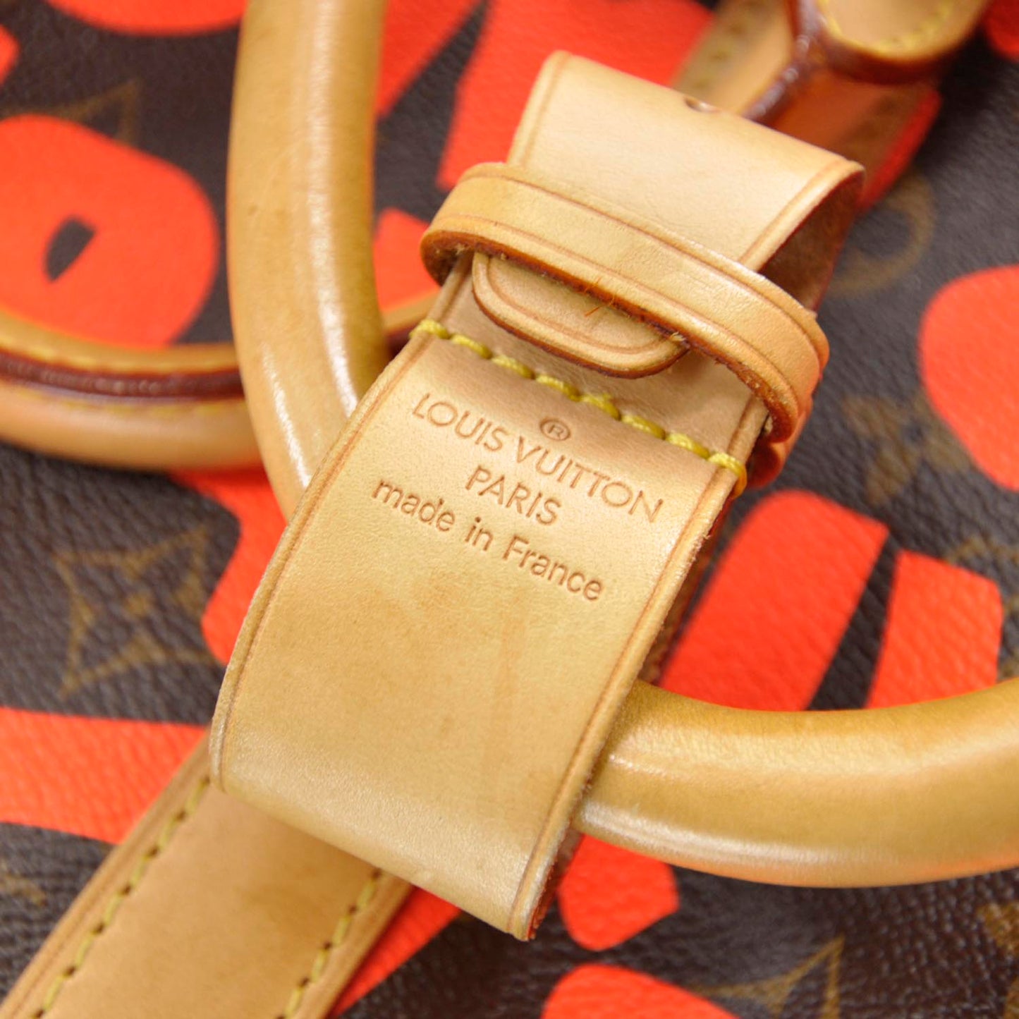 Monogram Graffiti Keepall 50 Orange