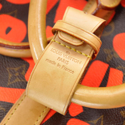 Louis Vuitton Monogram Graffiti Keepall 50 Orange 9 of 11