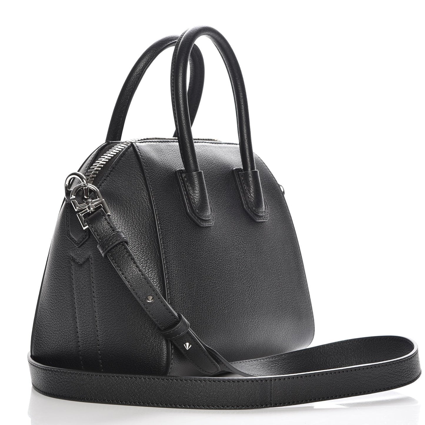 Sugar Goatskin Mini Antigona Black