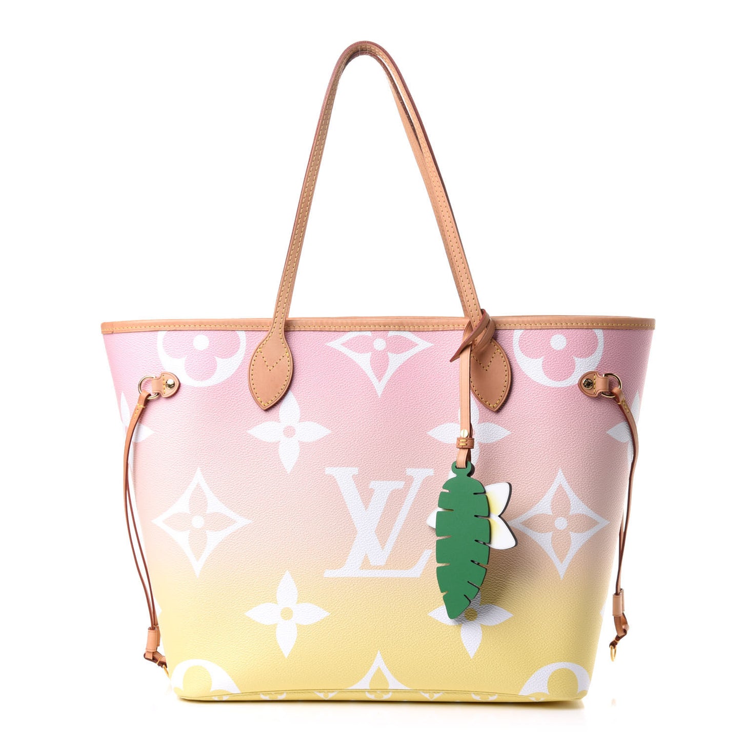 Monogram Giant By The Pool Neverfull MM Light Pink