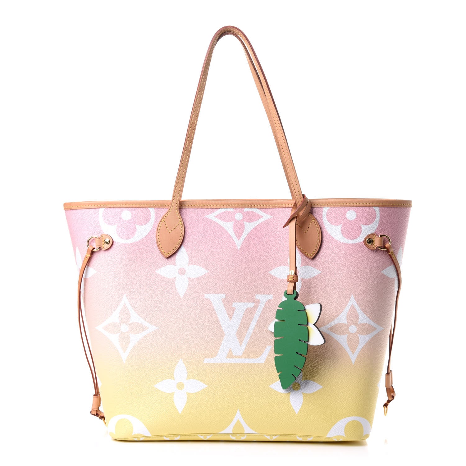 Louis Vuitton Monogram Giant By The Pool Neverfull MM Light Pink 1 of 12