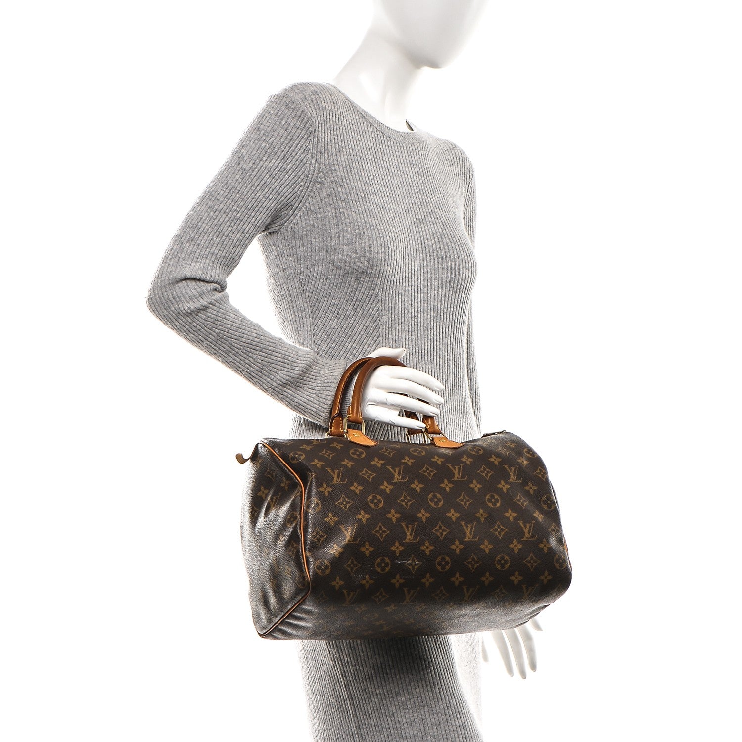 Louis Vuitton Monogram Speedy 35 2 of 9