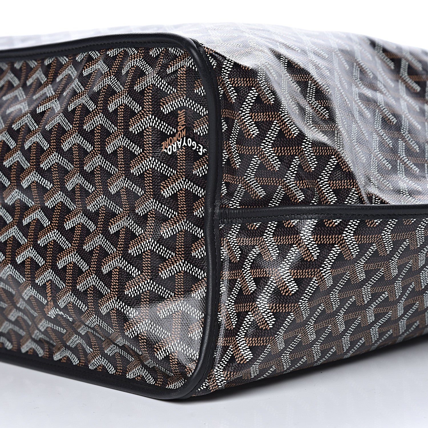 Goyard Goyardine Reversible Anjou GM Black 16 of 18