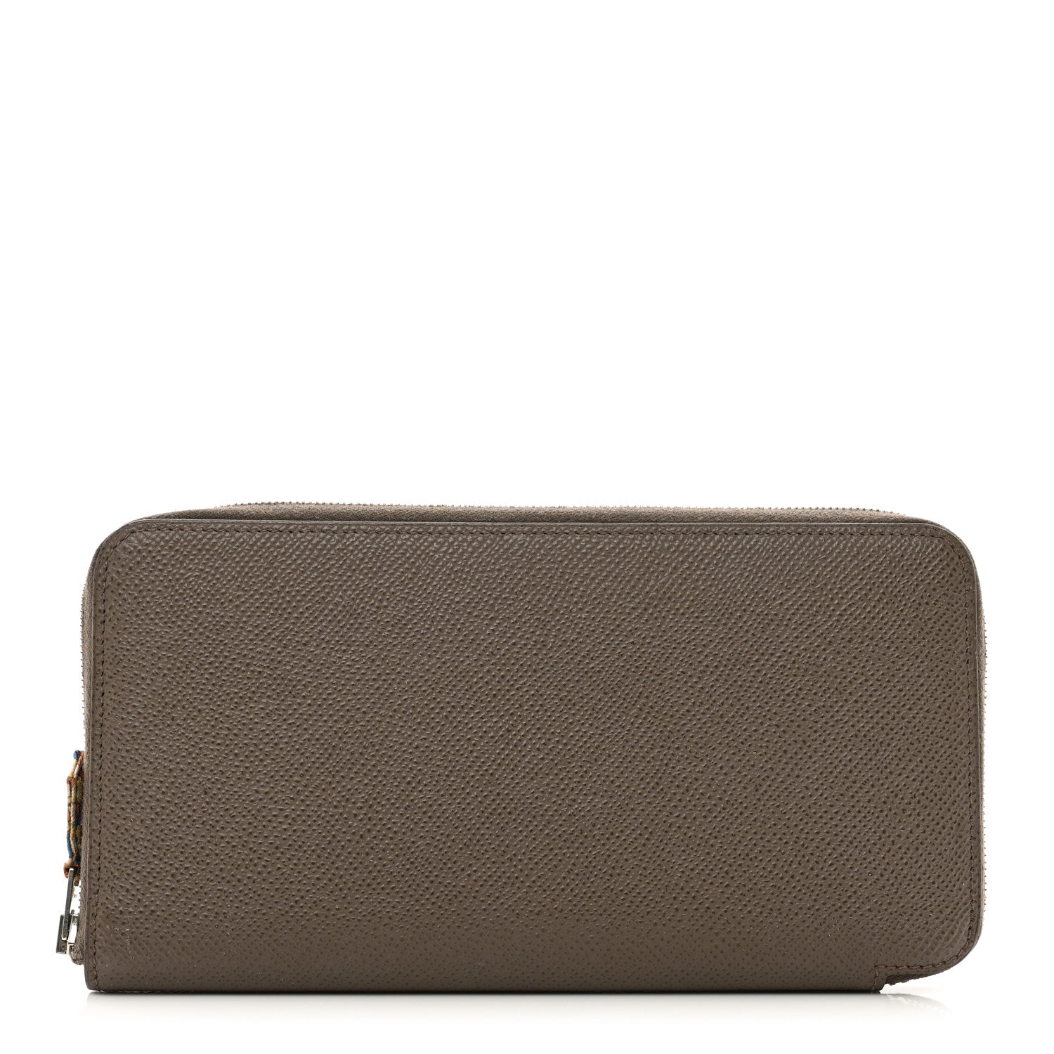Hermes Epsom Silk'In Wallet Etoupe 1 of 7