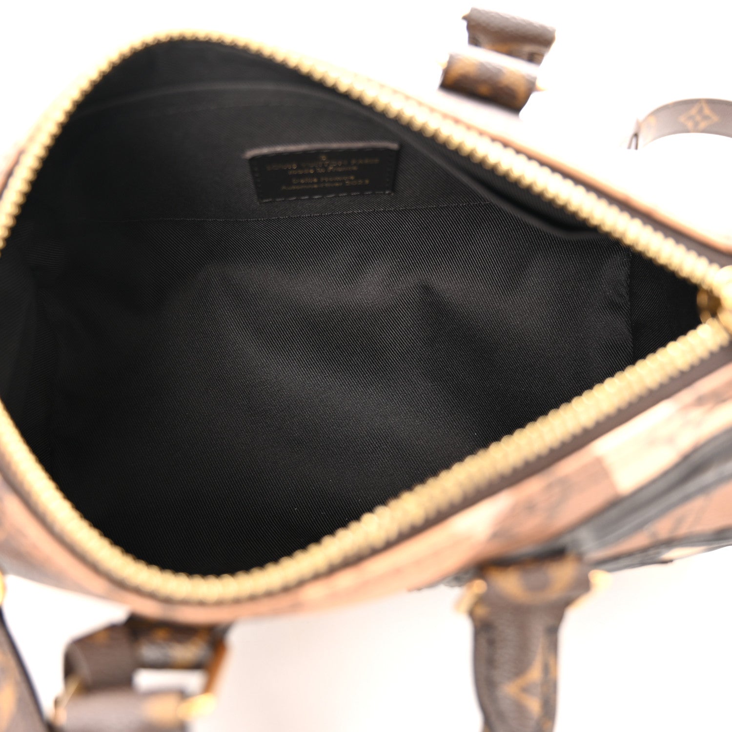 Louis Vuitton Monogram Portrait Keepall Bandouliere 25 Brown 5 of 9
