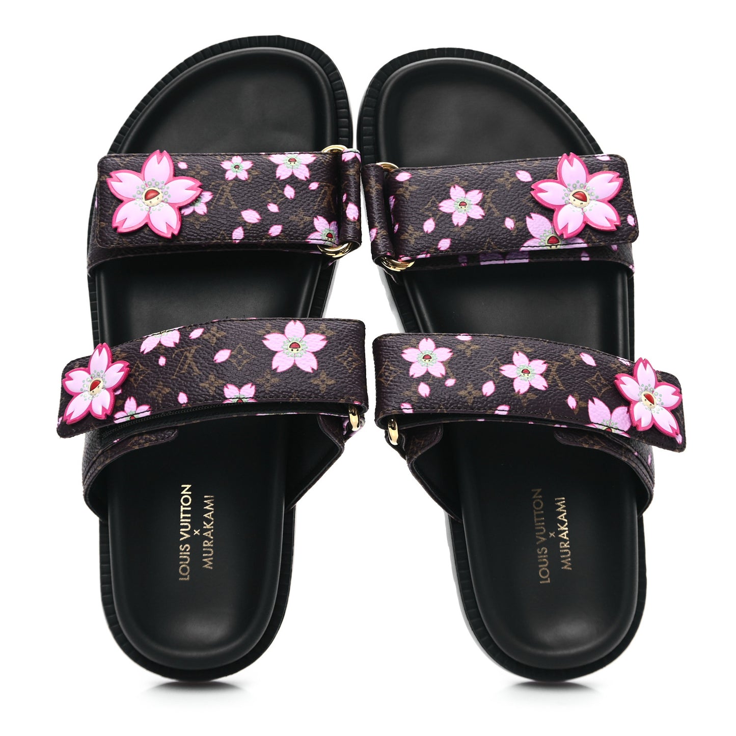 LV X TM Monogram LV Sunset Flat Comfort Mule 37 Sakura Brown