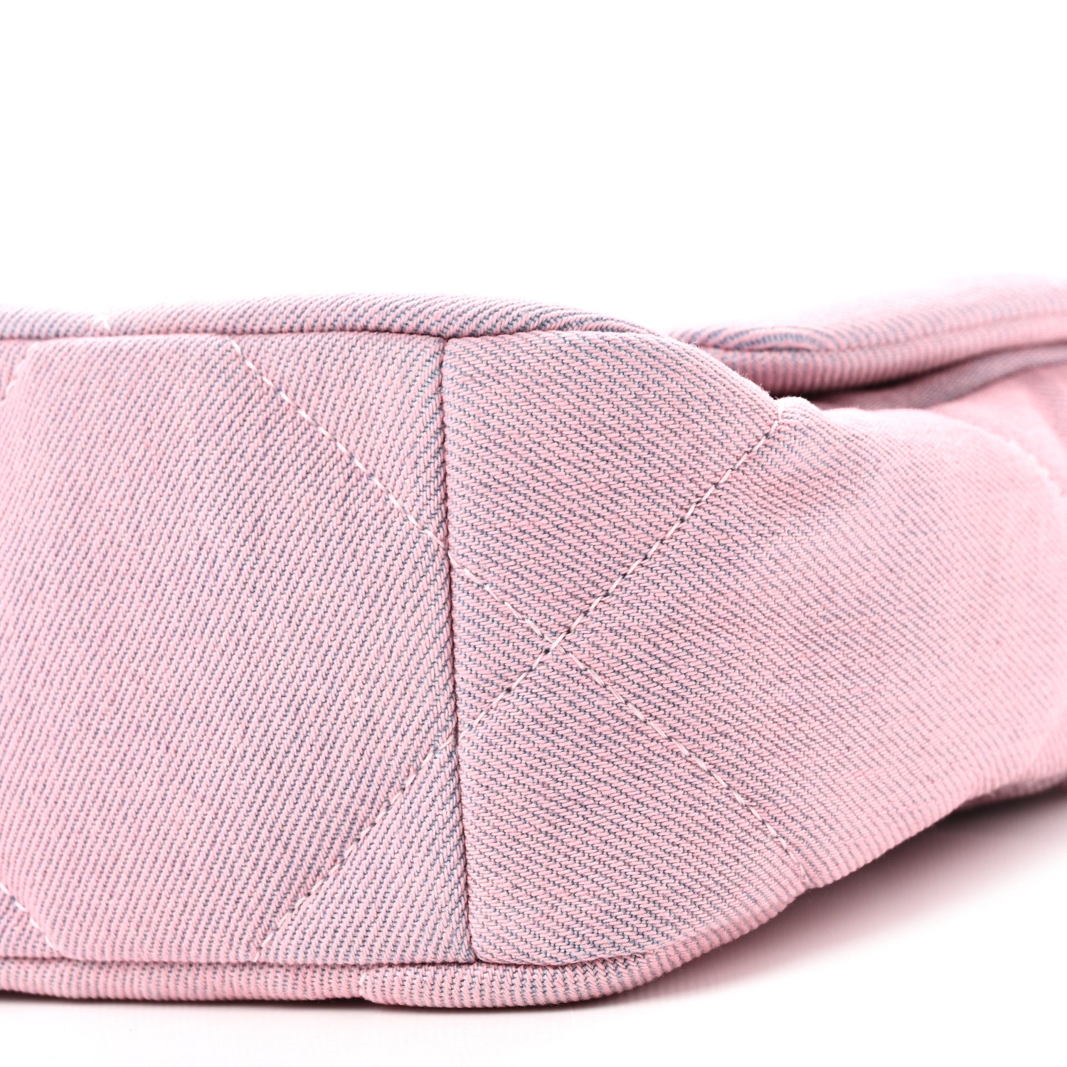 Chanel Denim Quilted Medium Chanel 19 Flap Blue Pink 10 of 11
