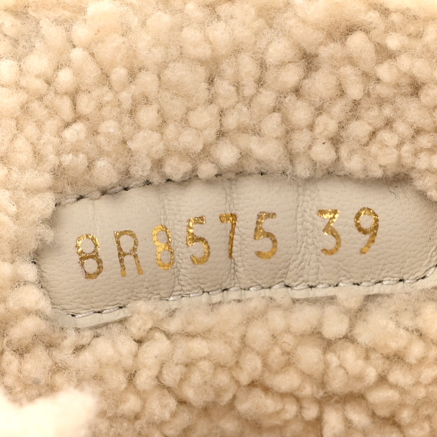 Suede Shearling Clogs 39 Caramello Latte