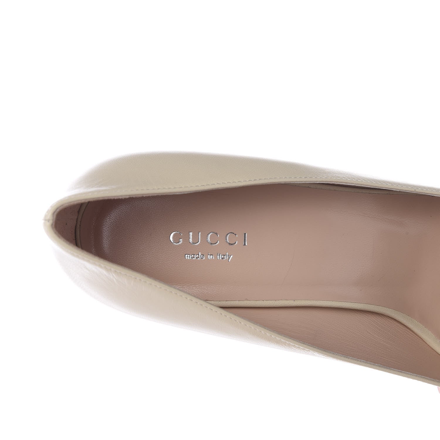 Gucci Malaga Kid Crystal Square G Madelyn Mid Heel Loafer Pumps 39 White 6 of 11