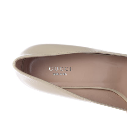 Gucci Malaga Kid Crystal Square G Madelyn Mid Heel Loafer Pumps 39 White 6 of 11