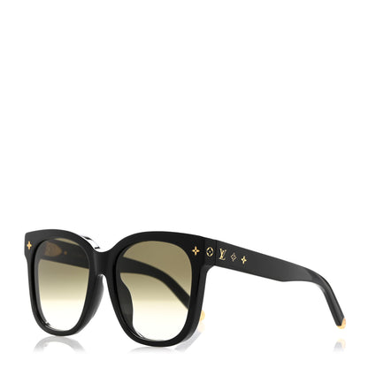Louis Vuitton Acetate My Monogram Cat Eye Sunglasses Black 1 of 7