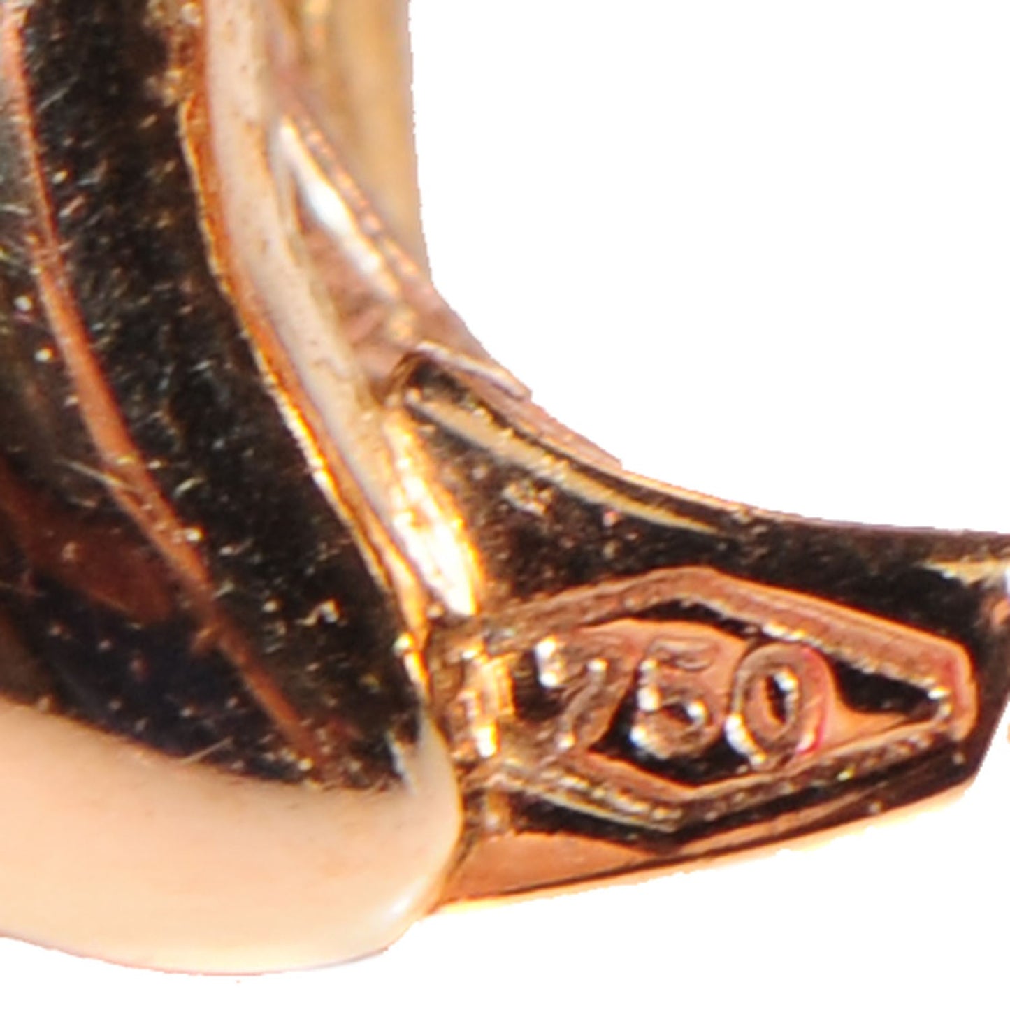 18K Rose Gold Diamond Mother of Pearl Divas' Dream Pendant Necklace