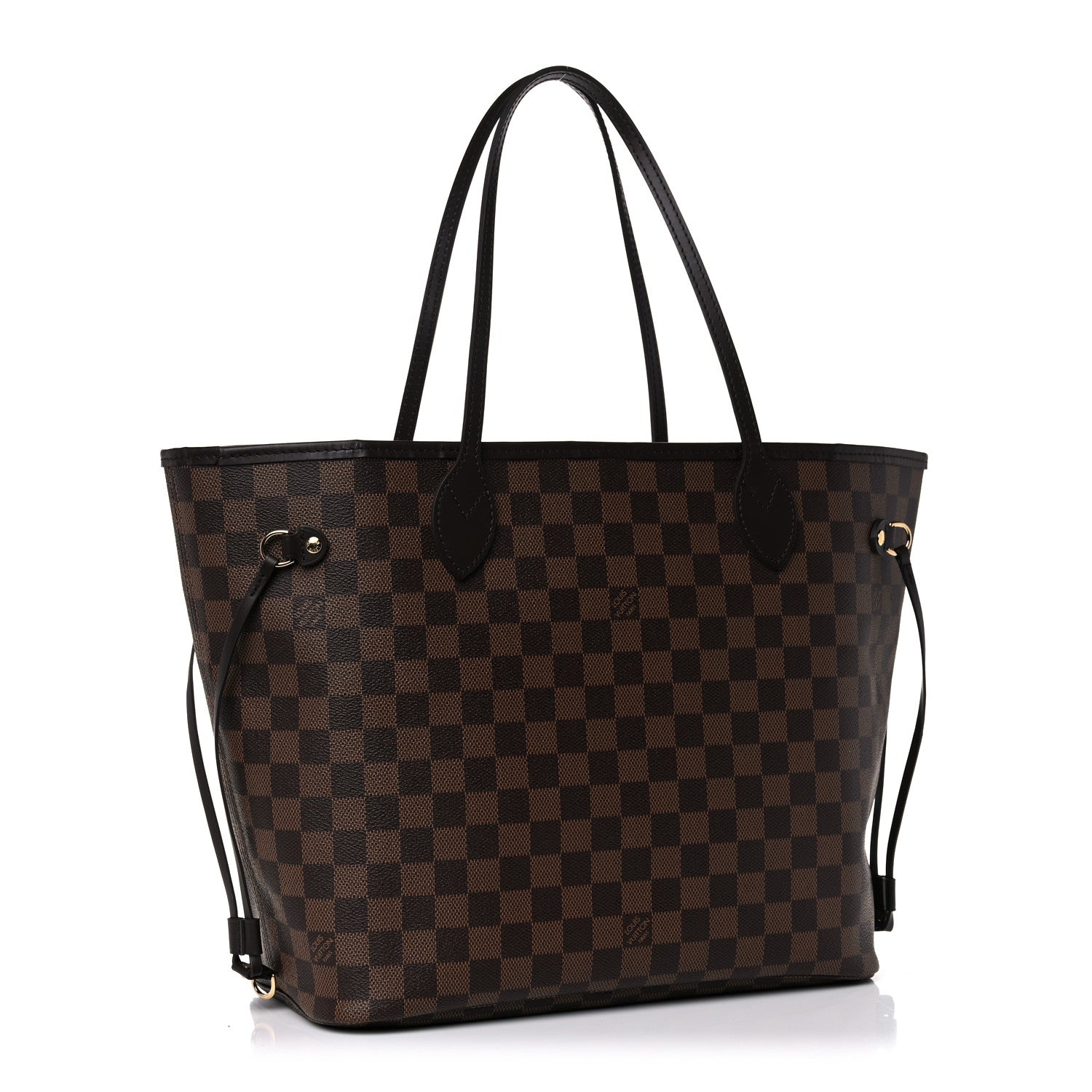 Louis Vuitton Damier Ebene Neo Neverfull MM Rose Ballerine 3 of 13