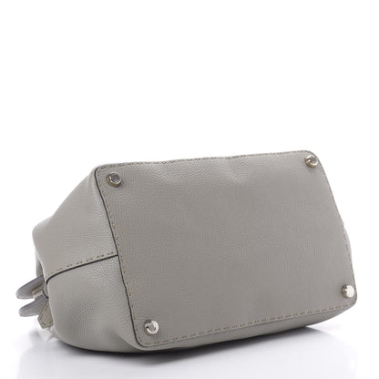 Fendi Cuoio Romano Selleria Adele 1328 Bag Grigio 4 of 15