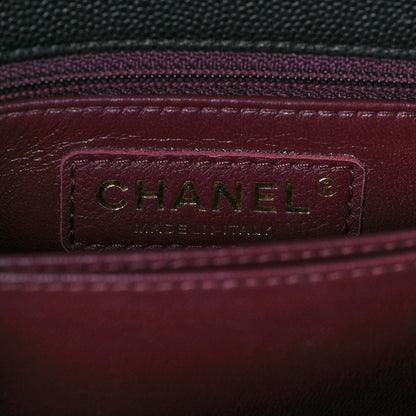 Chanel Caviar Quilted Mini Coco Handle Flap Black 6 of 8