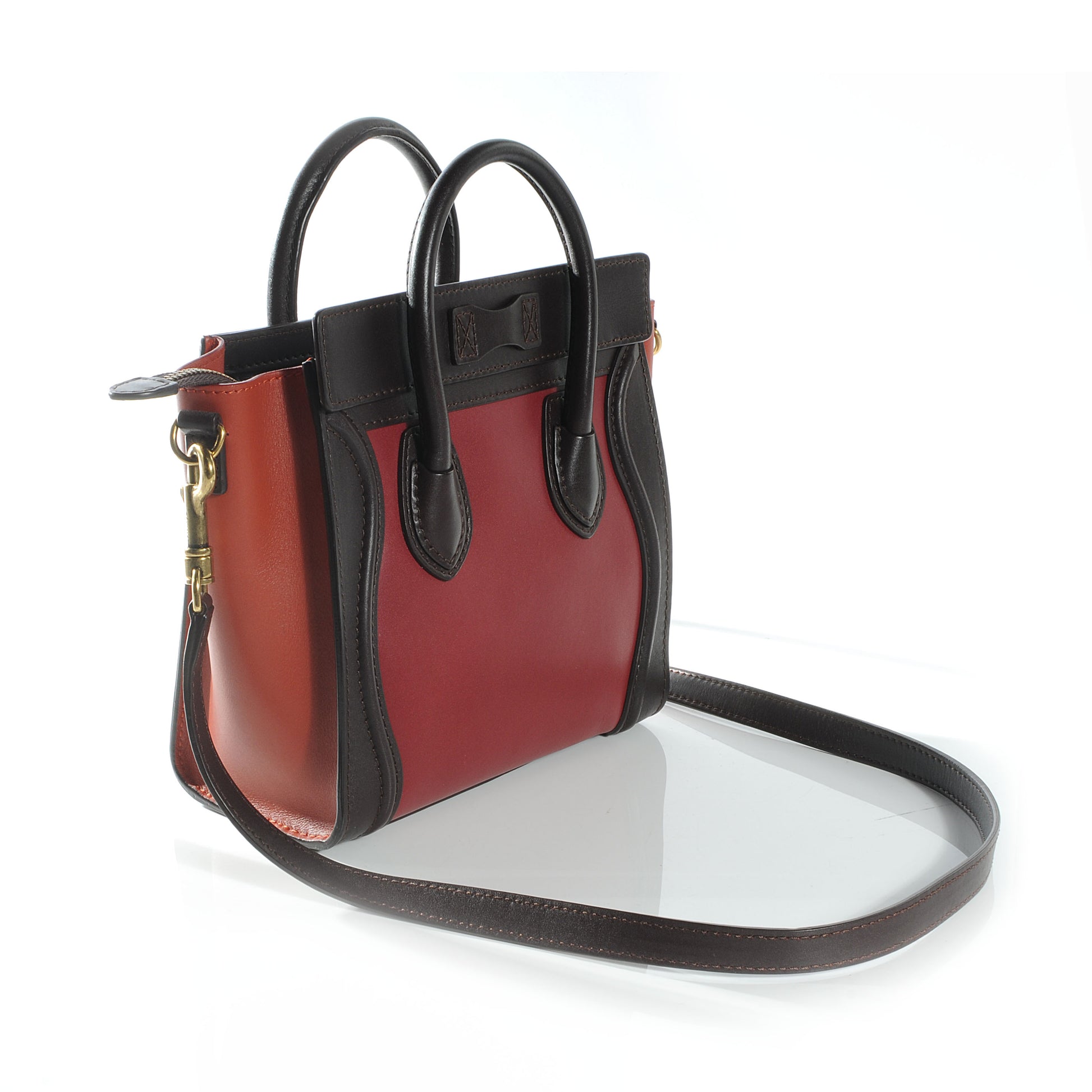 Celine Smooth Calfskin Tri-Color Nano 3 of 8