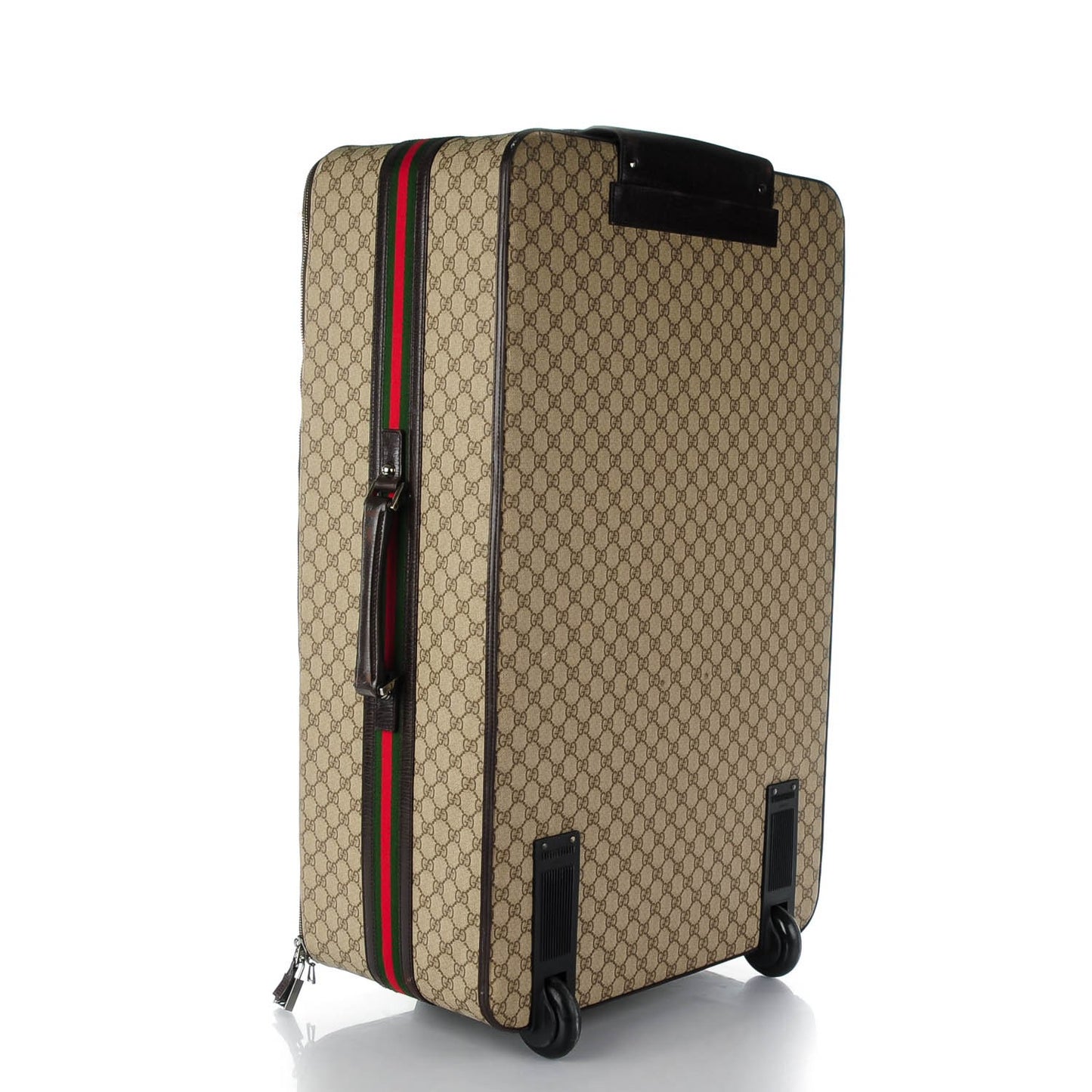 GG Plus Monogram Large Web Trolley Brown