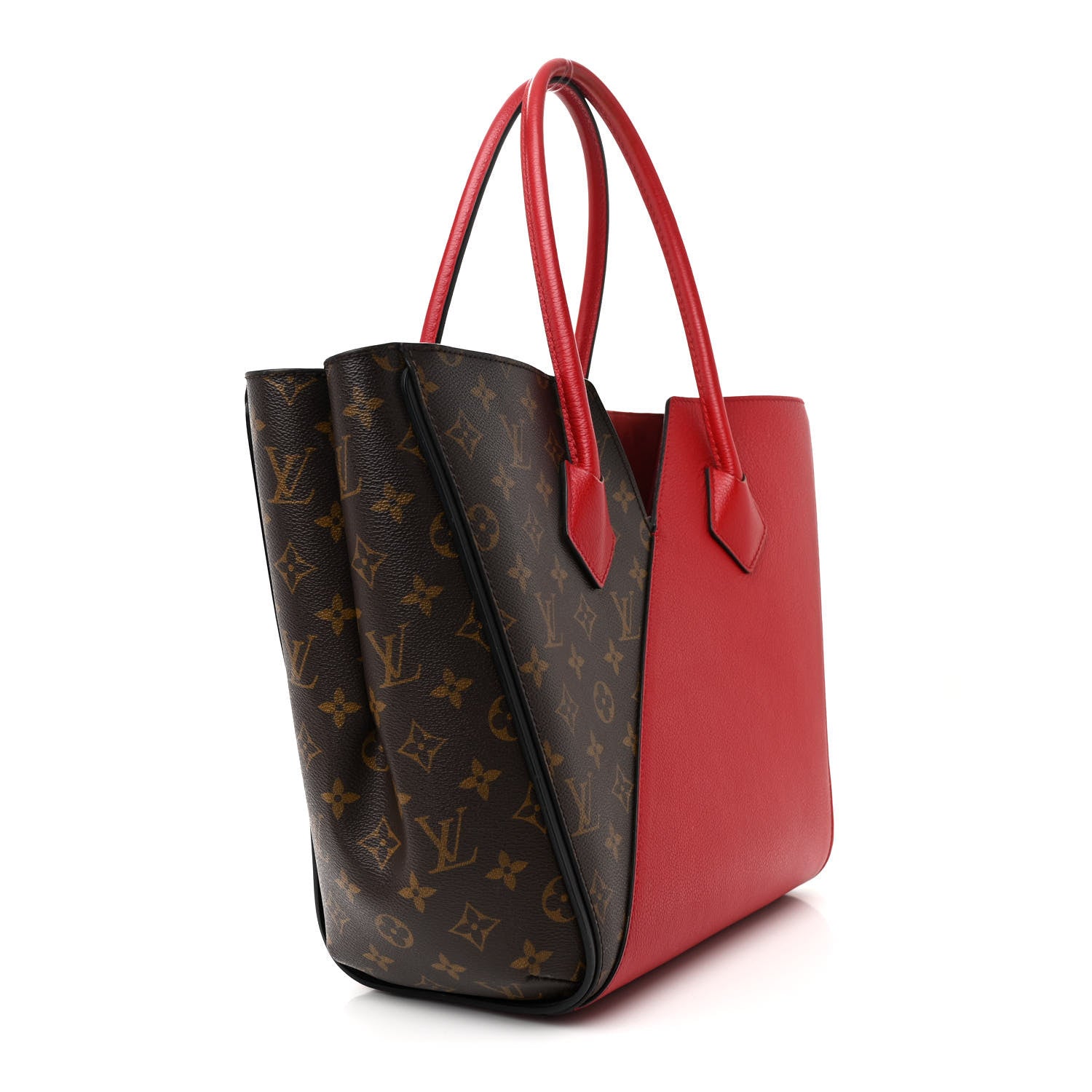 Louis Vuitton Calfskin Monogram Kimono Tote Cherry 3 of 13