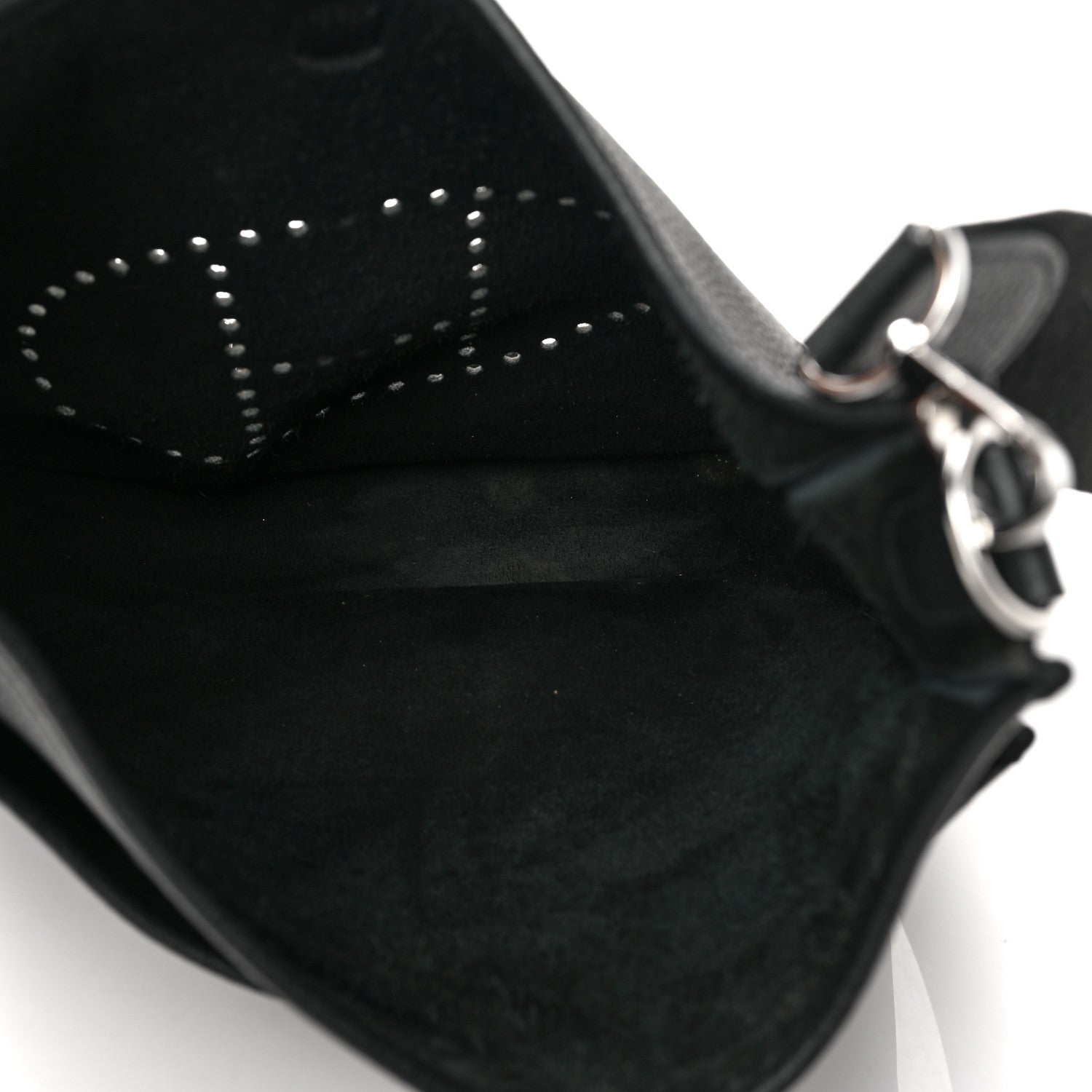 Hermes Taurillon Clemence Evelyne III PM Black 5 of 8