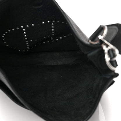 Hermes Taurillon Clemence Evelyne III PM Black 5 of 8