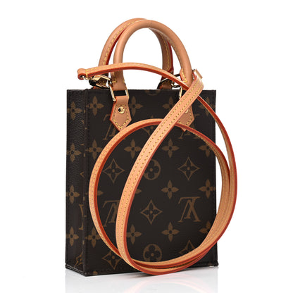 Louis Vuitton Monogram Petit Sac Plat 2 of 4