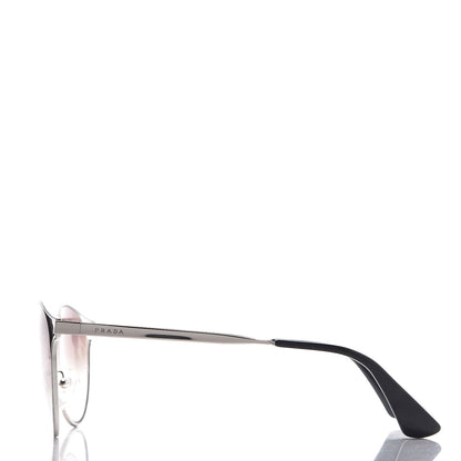 Prada Cinema Sunglasses SPR 62S Black Silver 3 of 8
