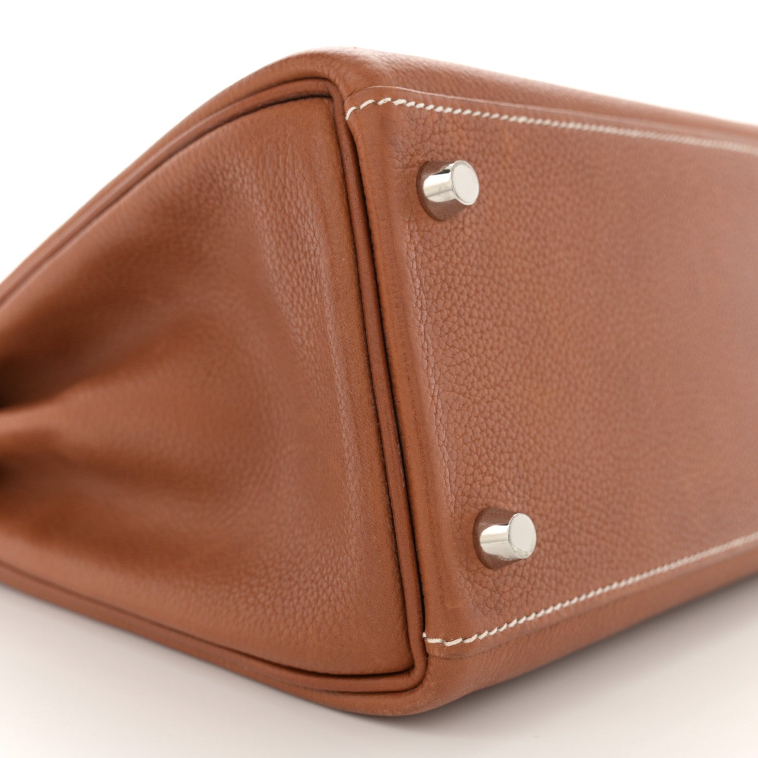 Hermes Barenia Faubourg Kelly Retourne 28 Fauve 9 of 15