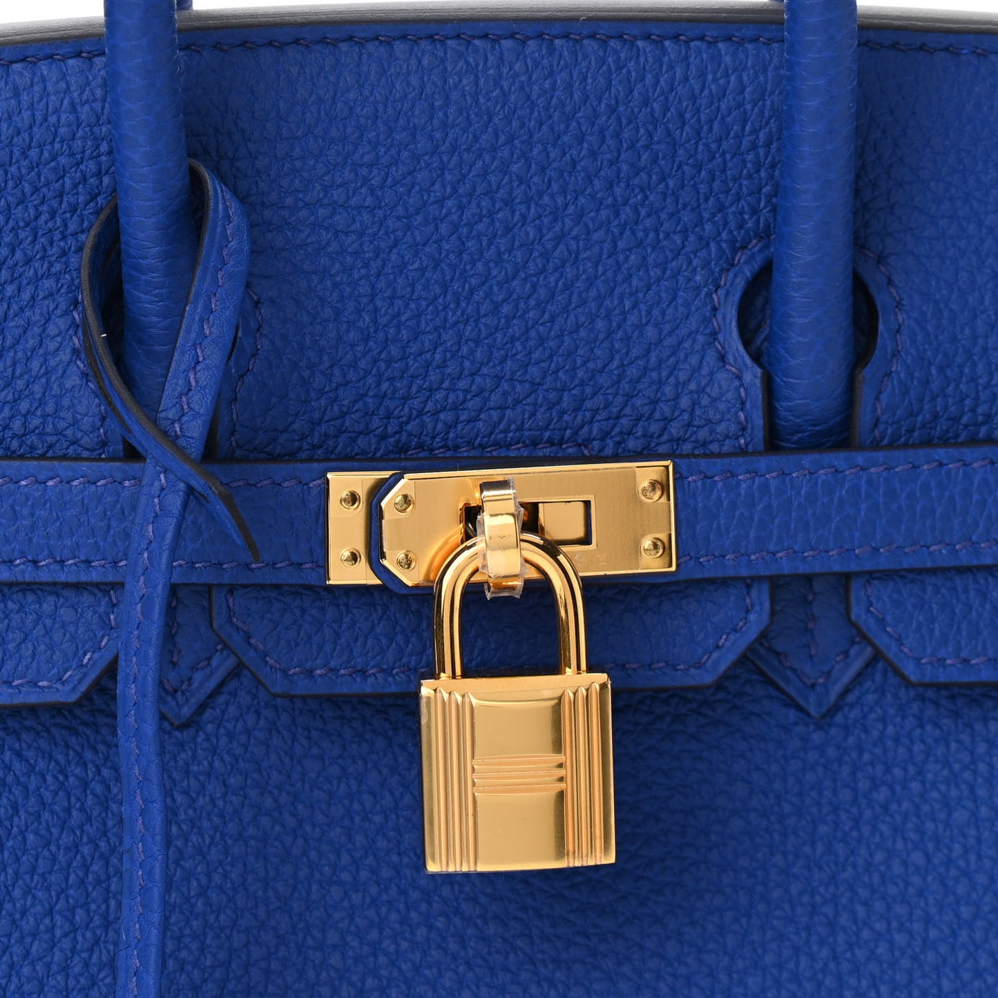 Togo Birkin 25 Bleu Royal