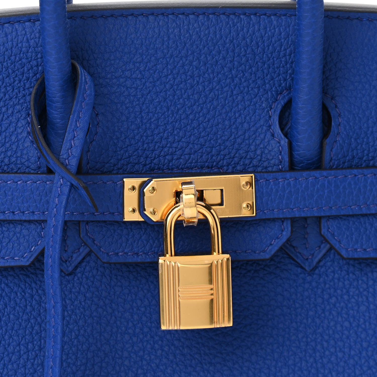 Hermes Togo Birkin 25 Bleu Royal 8 of 11