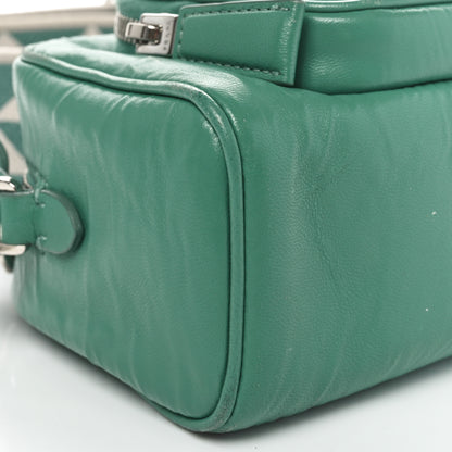 Prada Nappa Antique Multi-Pocket Shoulder Bag Green 8 of 10