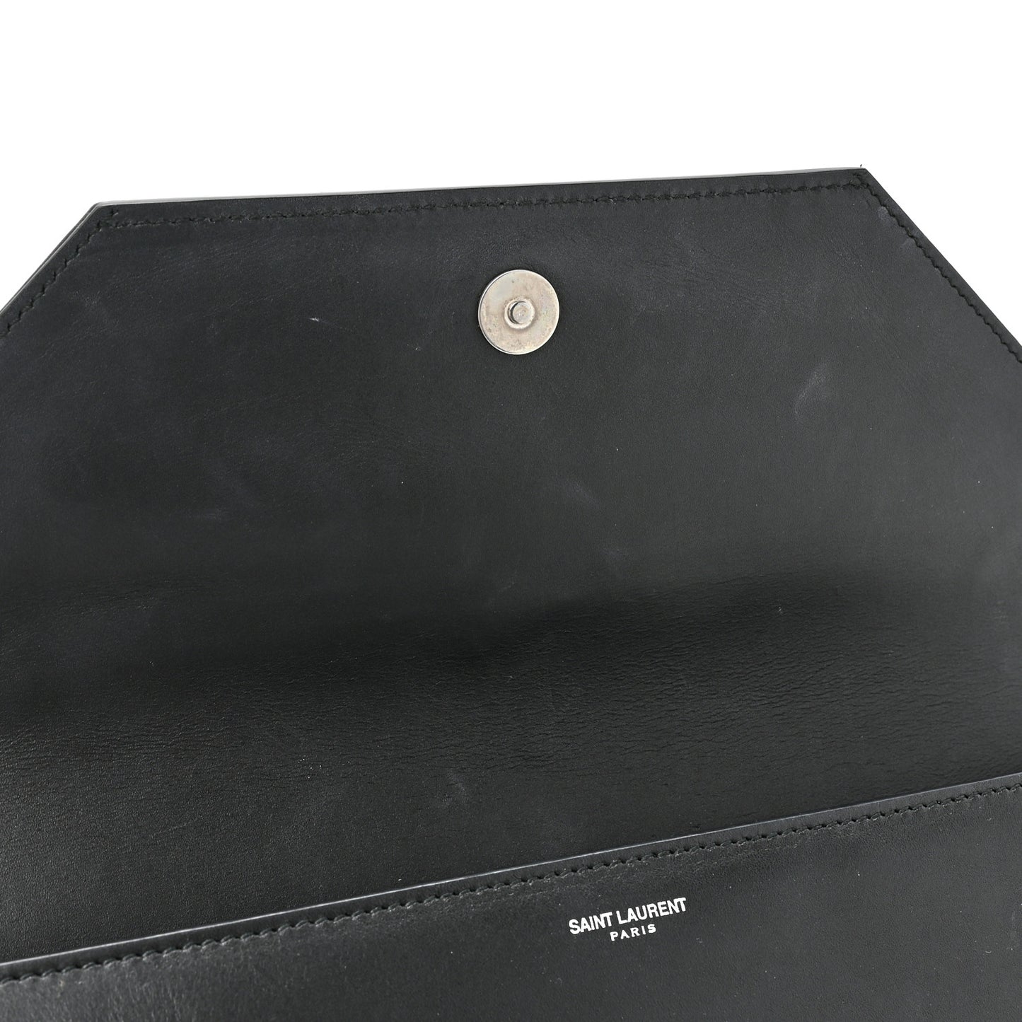 Calfskin Classic Betty Clutch Black