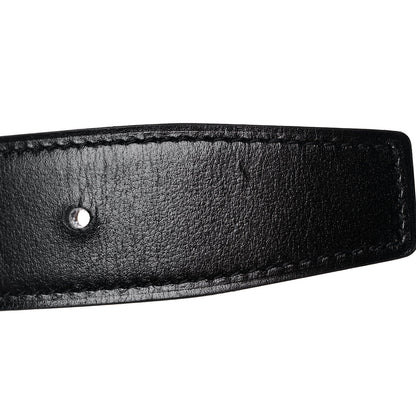 Hermes Chamonix Togo 38mm Royal Belt 95 Black Gold 6 of 7