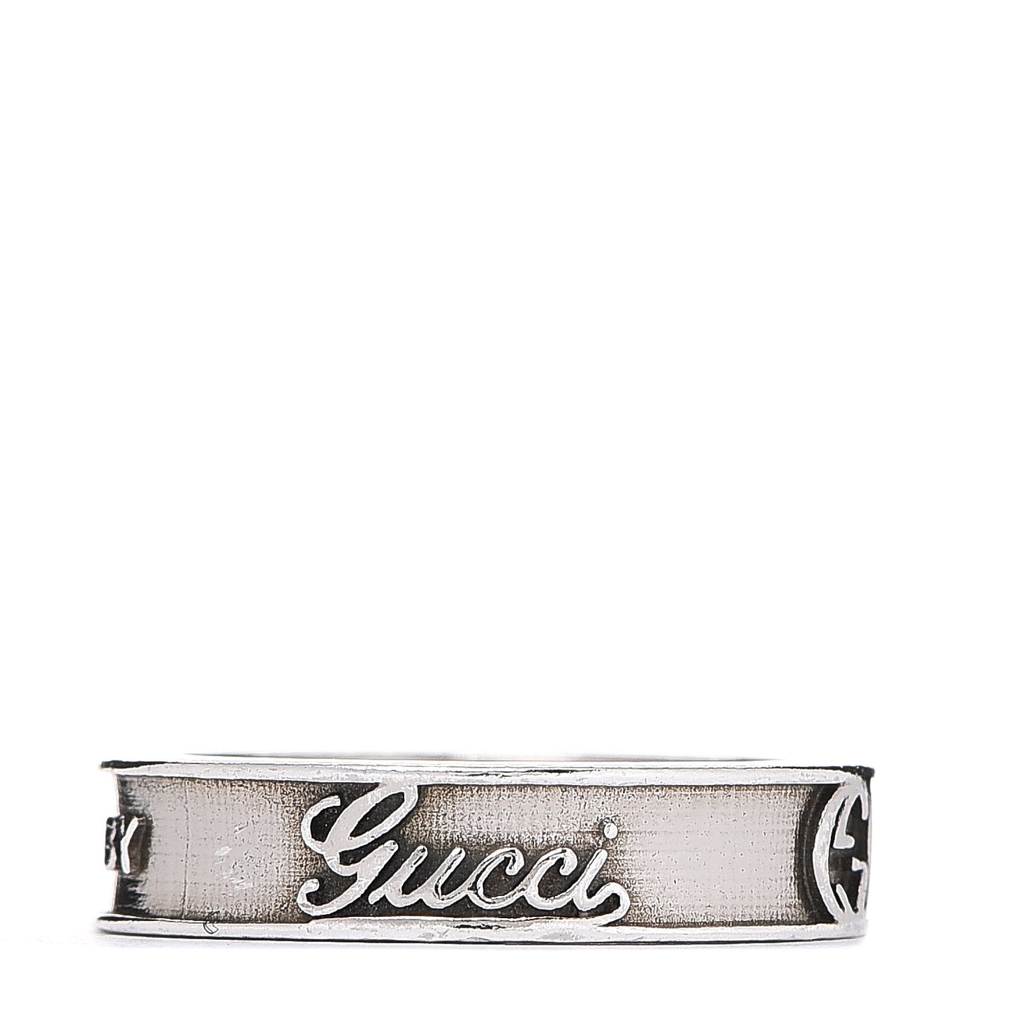 Sterling Silver GG Craft Band Ring 51 5.75