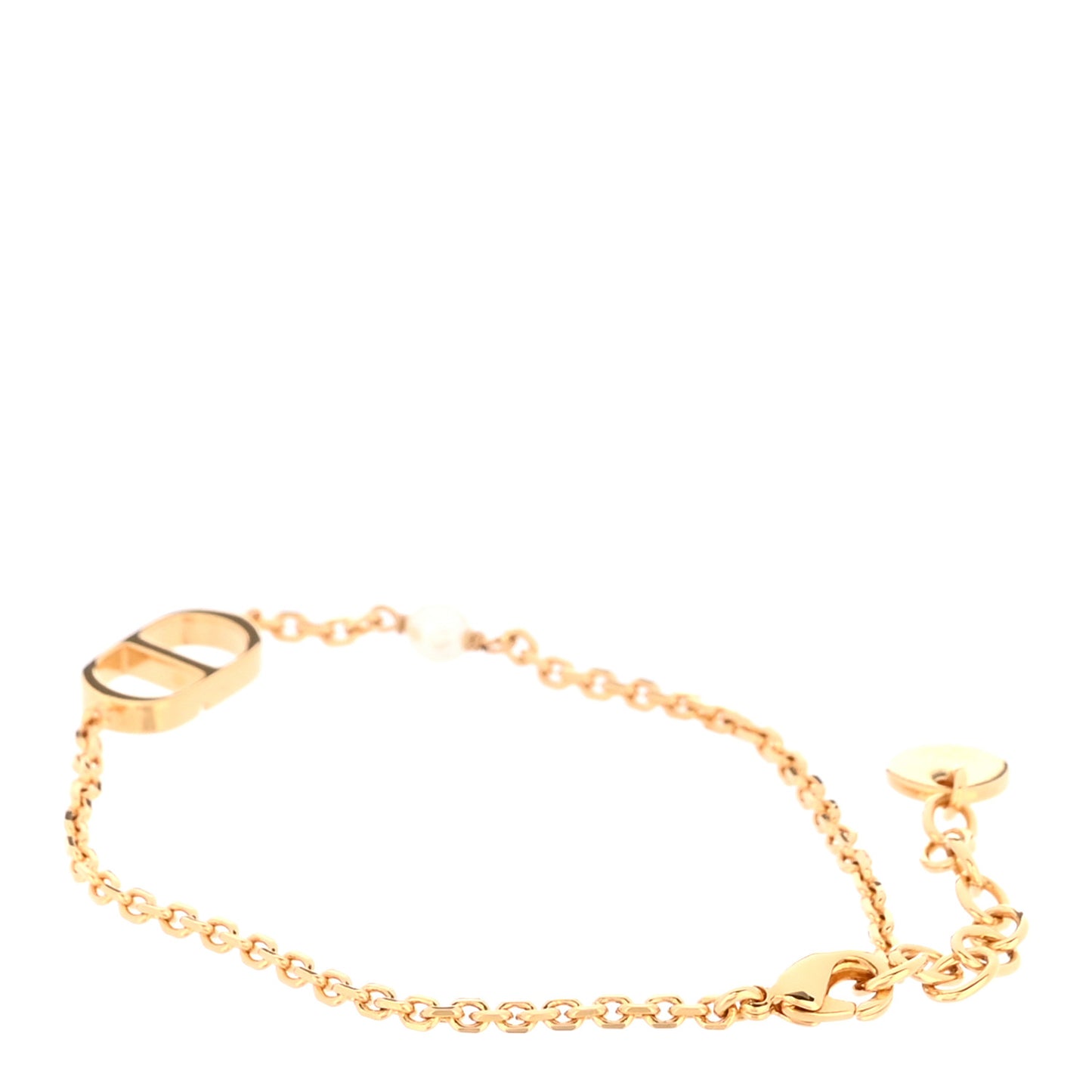 Pearl CD Petite Bracelet Gold