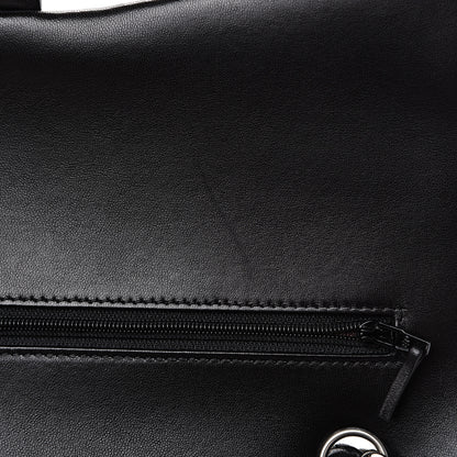 Chanel Lambskin Quilted Jumbo Double Flap Black 14 of 19