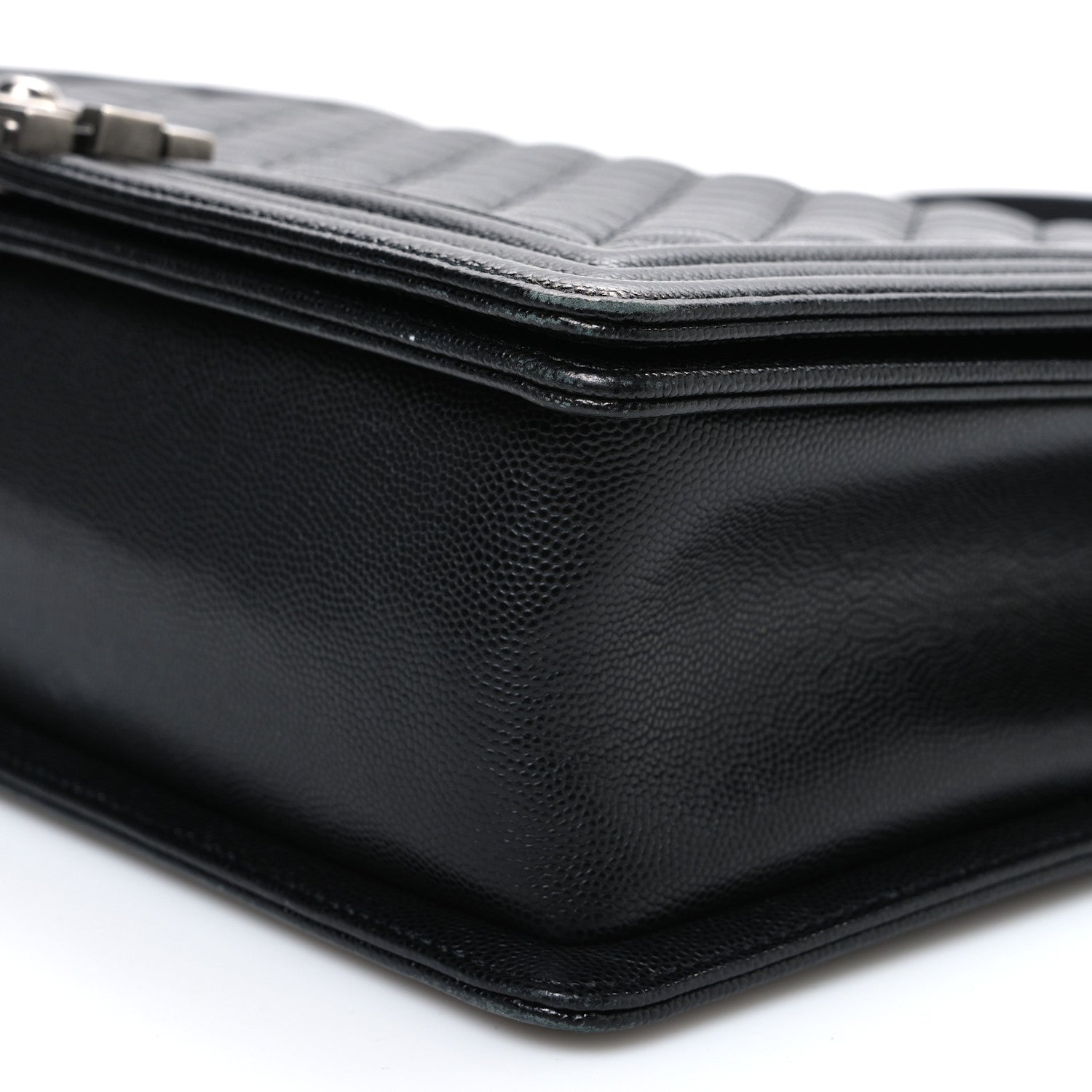 Chanel Caviar Quilted Large Boy Flap Black 10 of 10
