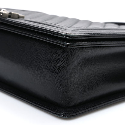 Chanel Caviar Quilted Large Boy Flap Black 10 of 10