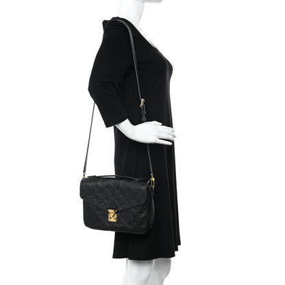 Louis Vuitton Empreinte Pochette Metis Black 2 of 17