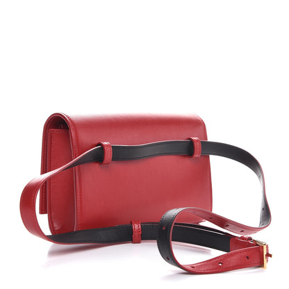 Saint Laurent Smooth Calfskin Monogram Kate Belt Bag Red 3 of 6