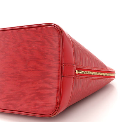 Louis Vuitton Epi Alma PM Carmine 9 of 14
