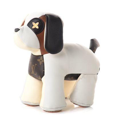 Louis Vuitton Calfskin Monogram Doudou Oscar Dog Beige 1 of 5