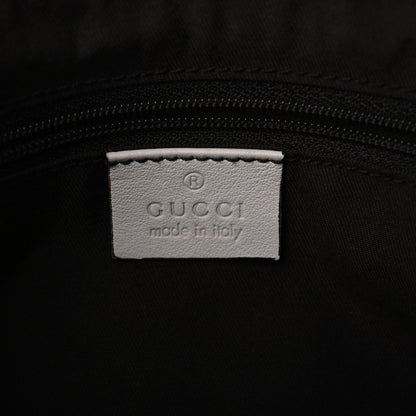 Gucci Monogram Medium D Gold Ring Hobo White 16 of 17
