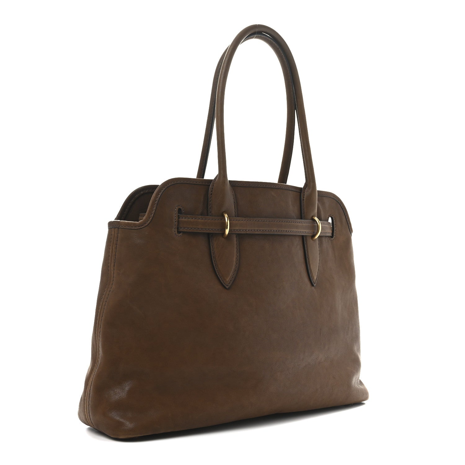 Miu Miu Nappa Medium Aventure Bag Rovere 3 of 10