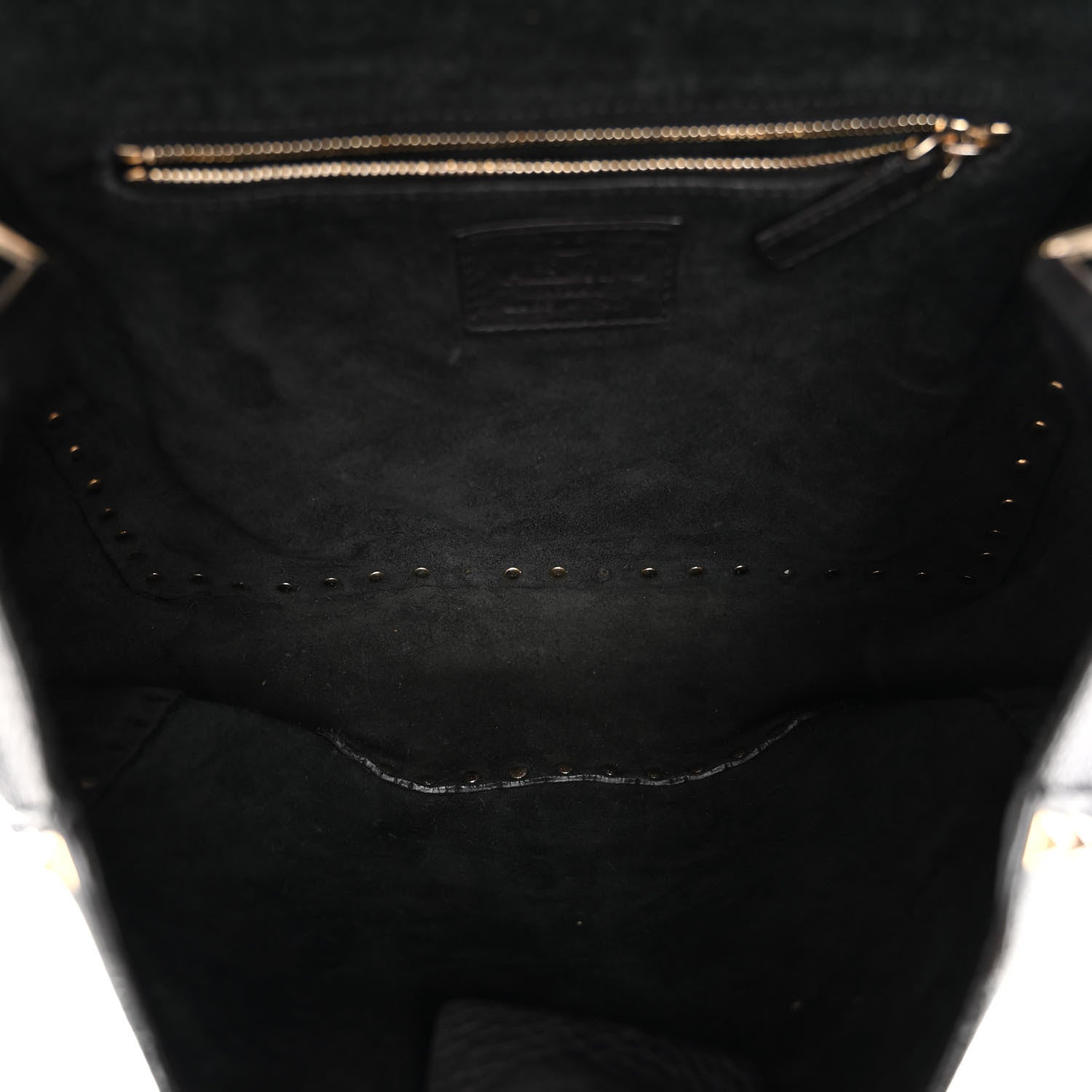 Valentino Garavani Pebbled Calfskin Rockstud Flip-Lock Messenger Bag Black 5 of 11