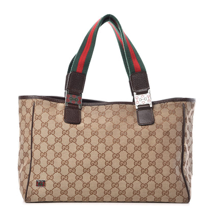 Gucci GG Monogram Pop Tote Brown 1 of 13
